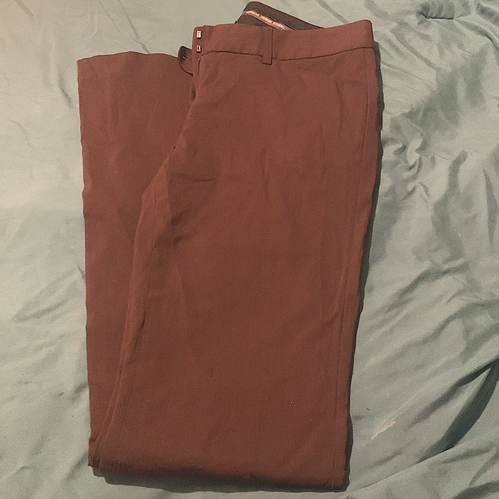 Express Editor Brown Dress Pants- Sz 0